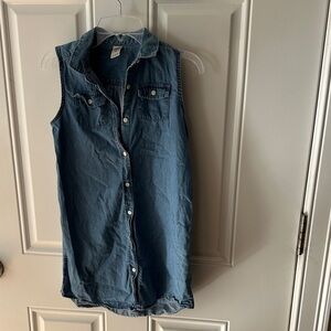 OshKosh B'gosh Blue Sleeveless Denim Dress